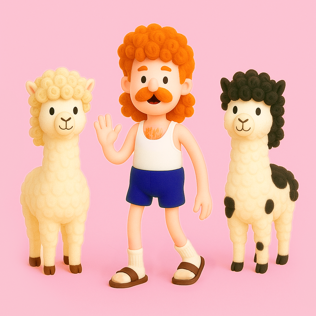 Alpakka-Alfons_winken Alpakka-Alfons_winken